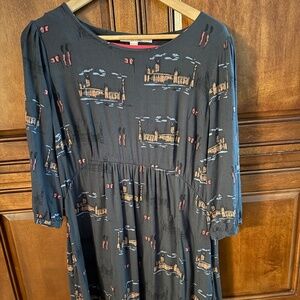Cute Boden Dress with London Scene